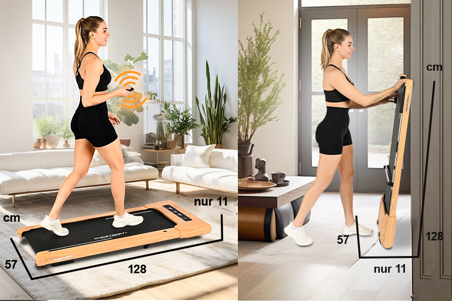 Walking Pad 4.2: Maximale Fitness, minimaler Platzbedarf, stilvolles Design